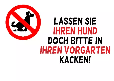 Hunde Vorsicht Warnschild Zutritt verboten Hunde Lassen Sie Ihren Hund doch bitte in Ihren ... Bild